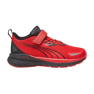 Pre-owned Puma Kruz Little Kid 'red Black' | Kid's Size 11.5