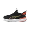 Puma Kruz Profoam Sliptech™ Little Kids' Running Shoes In Black-redmazing