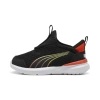 Puma Kruz Sliptech™ Toddlers' Running Shoes In Black-redmazing