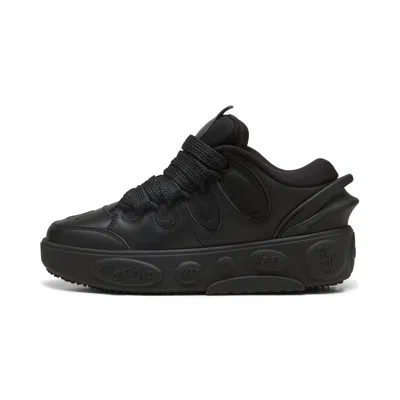 Puma Kids' La Francé 3x Black Jr Youth Shoes, Size 4.5