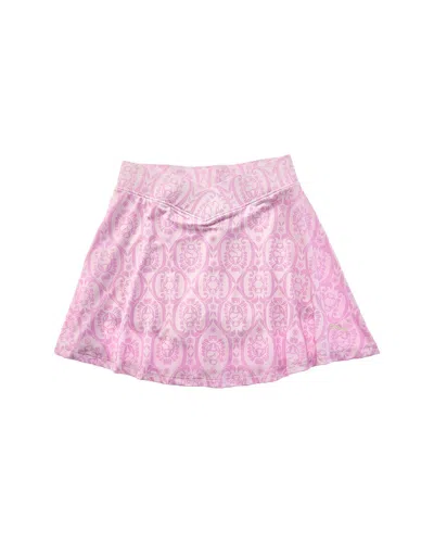 Puma Kids'  Lace Pack Printed Skort In Pink