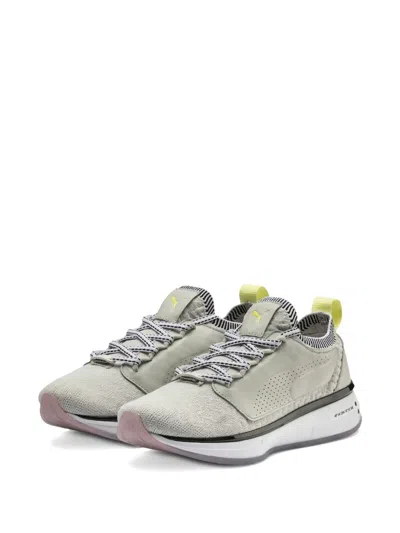 Puma Lace-up Sneakers In Green