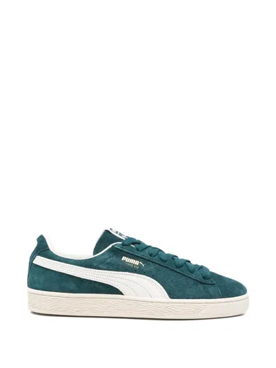 Puma Lace-up Sneakers In Green