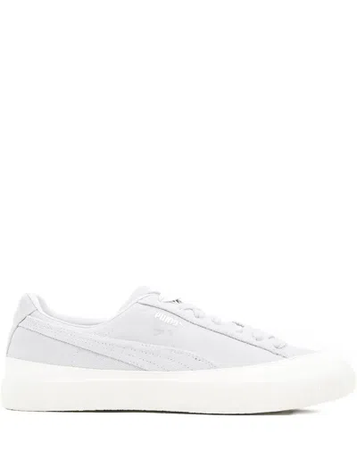 Puma Lace-up Sneakers In White