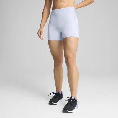 Puma Lace Women's High-waisted 5" Short Tights In Blue