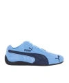 Puma Speedcat Archive Sneakers With Suede And Textured Panels In Blue