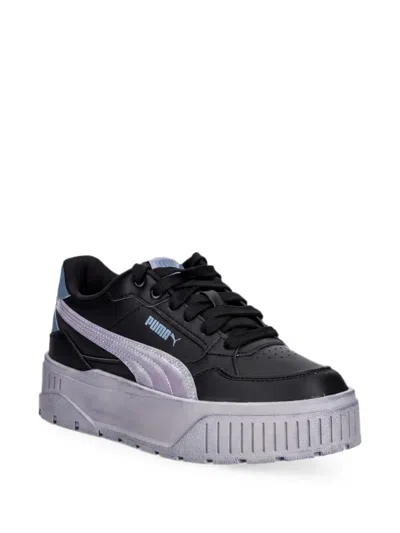 Puma Kids' Lace-up Fastening Sneakers In Black