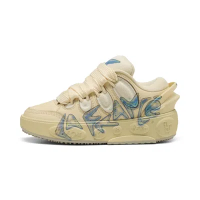 Puma Lafrancé Airbrush Sneakers Big Kids In Neutral
