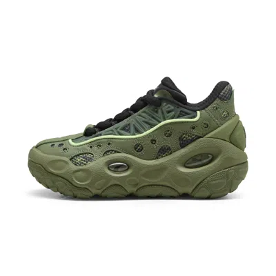 Puma Lafrancé Rnr Camo Big Kids' Sneakers In Green
