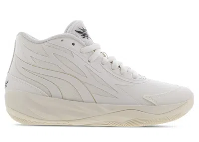 Pre-owned Puma Lamelo Ball Mb.02 Sneakers In Whispers/frosted Ivory