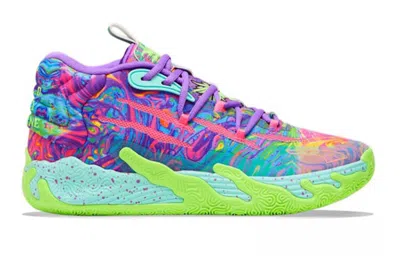 Pre-owned Puma Lamelo Ball Mb.03 Be You (gs) In Multi-color/multi-color