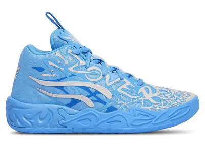 Pre-owned Puma Lamelo Ball Mb.04 Lafrancé Sneakers In Team Light Blue/cool Mid Grey