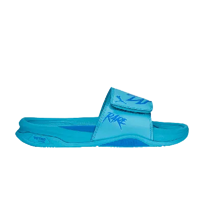 Pre-owned Puma Lamelo Ball X Dream Nitro Mb.02 Slide 'bright Aqua' In Blue