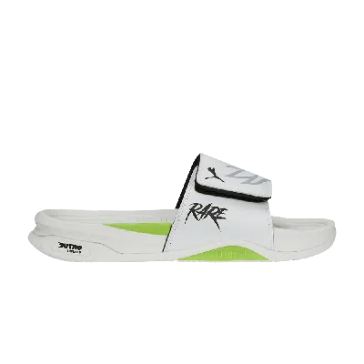 Pre-owned Puma Lamelo Ball X Dream Nitro Mb.02 Slide 'white Green Glare'