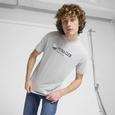 Puma Graphics Lv Casino T-shirt In Gray