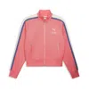 Puma T7 Lv Women's Track Jacket In Red
