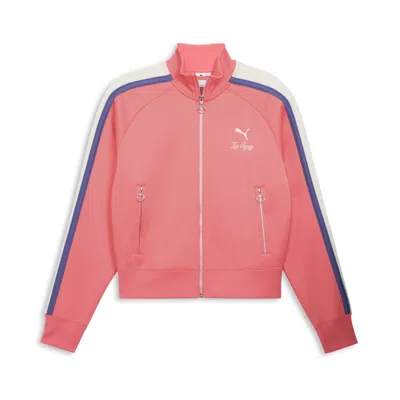 Puma T7 Lv Women's Track Jacket In Red
