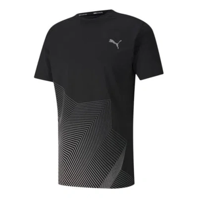 Puma Last Lap Graphic Running Tee 'black'
