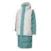 Puma Layer Down Jacket 'teal White' In Multi