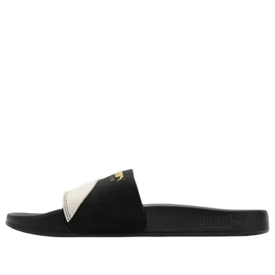 Puma Lead Cat 2.0 Suede Og Slide 'black White'