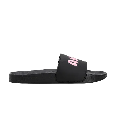 Pre-owned Puma Leadcat 2.0 Logo Slide 'black'
