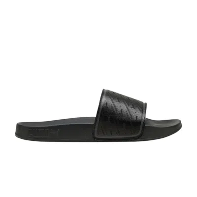 Pre-owned Puma Leadcat 2.0 Slide 'clean Cat' | Black | Men's Size 8