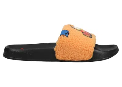 Pre-owned Puma Leadcat 2.0 Slide Garfield Sneakers In Black/zinnia