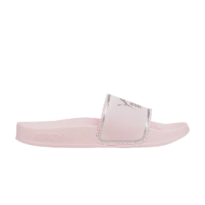 Pre-owned Puma Leadcat 2.0 Slide Little Kid 'chalk Pink Silver'
