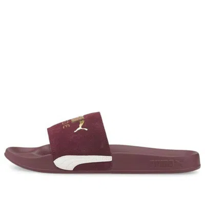 Puma Leadcat 2.0 Suede Classic Slide 'zinfandel'
