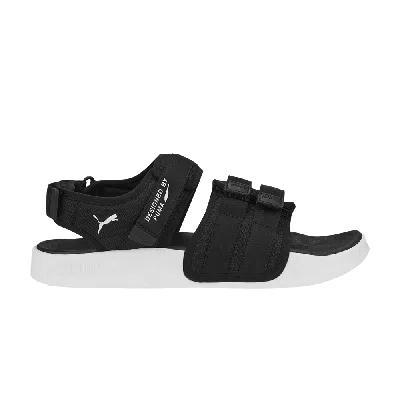 Pre-owned Puma Leadcat City Sandal 'black White'