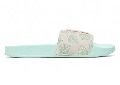 Pre-owned Puma Leadcat Sandal Animal Crossing New Horizons Sneakers In Eggshell Blue/whisper White In Multi