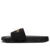 Puma Leadcat Suede Slide 'black Team Gold' In Multi