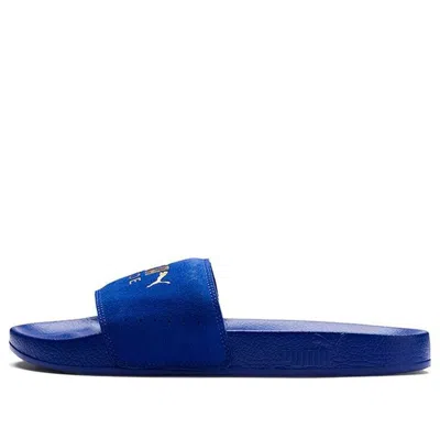 Puma Leadcat Suede Slide Blue