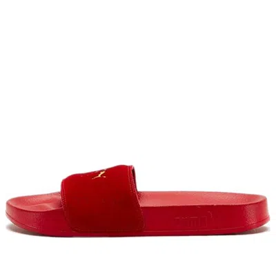 Puma Leadcat Suede Slide Red