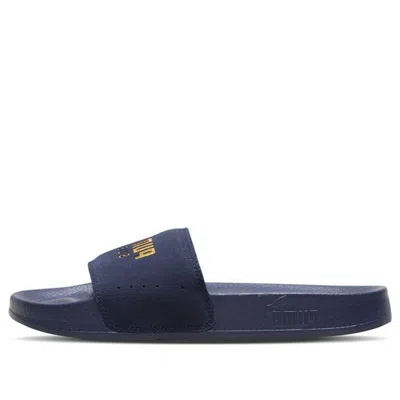Puma Leadcat Suede Slippers Blue