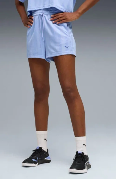Puma League Jersey Shorts In Blue