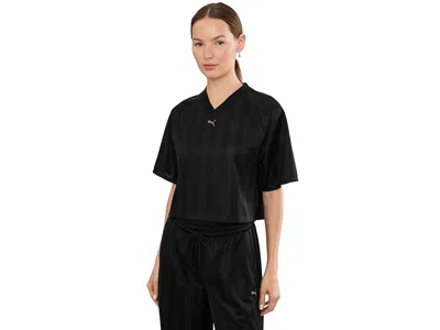Puma League Jersey Top In Black