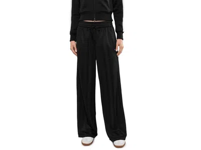 Puma League Wide Leg Pants In Black