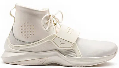 Pre-owned Puma Leather Hi Rihanna Fenty (women's) Sneakers In White