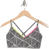 Puma Lemlem Low Impact Sports Bra In Black