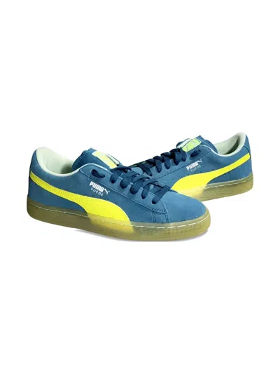 Puma Kids' Lfs Suede Sneakers In Blue