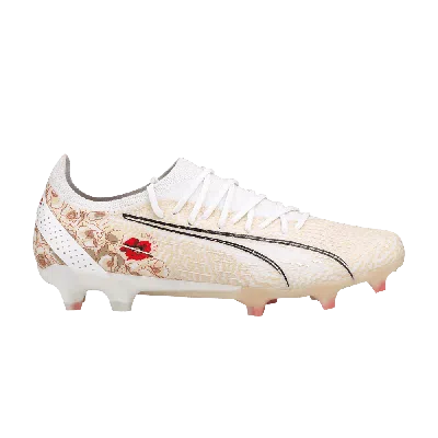 Pre-owned Puma Liberty Of London X Wmns Ultra Fg Ag 'floral' In White