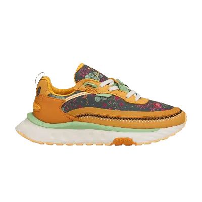 Pre-owned Puma Liberty Of London X Wmns Wild Rider 'floral' In Yellow
