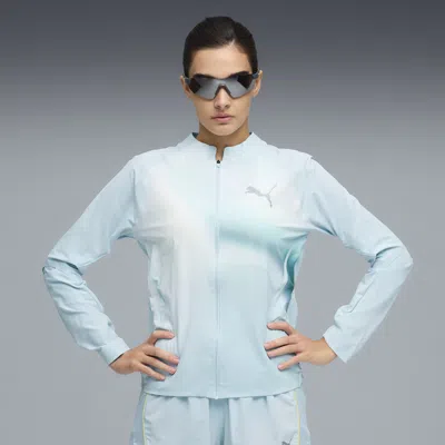 Puma Lightspeed Ultraweave Women's Lightweight Running Jacket In Blue