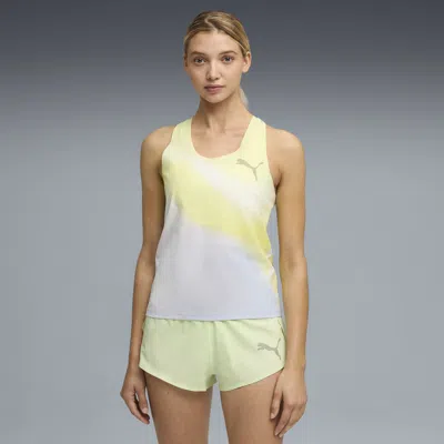 Puma Lightspeed Ultraweave Women's Lightweight Running Singlet In Gray