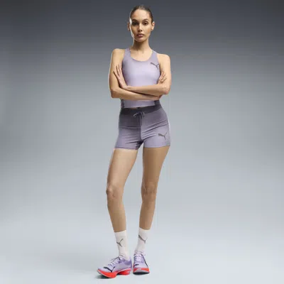Puma Lightspeed Women's 3" Running Short Tights In Purple