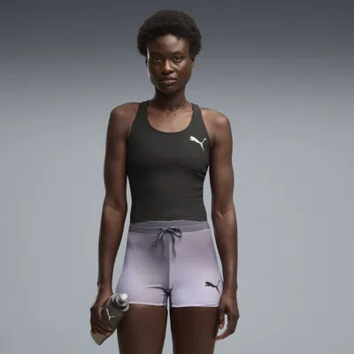 Puma Lightspeed Women's Printed Running Crop Top In Multi