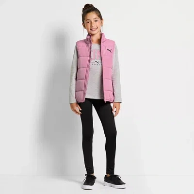 Puma Little & Big Kid Girls 3-pc. Legging Set In Animal Print