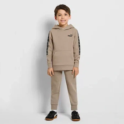 Puma Kids' Little Boys 2-pc. Pant Set In Brown