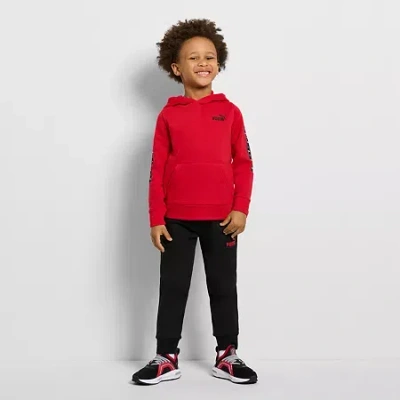 Puma Kids' Little Boys 2-pc. Pant Set In Red